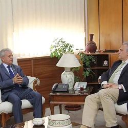 IRBID, Jordan - Meeting with Dr Zidane Kafafi, CEO de Yarmouk University